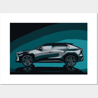 Rav4 BZ4X - Graphic Posters and Art